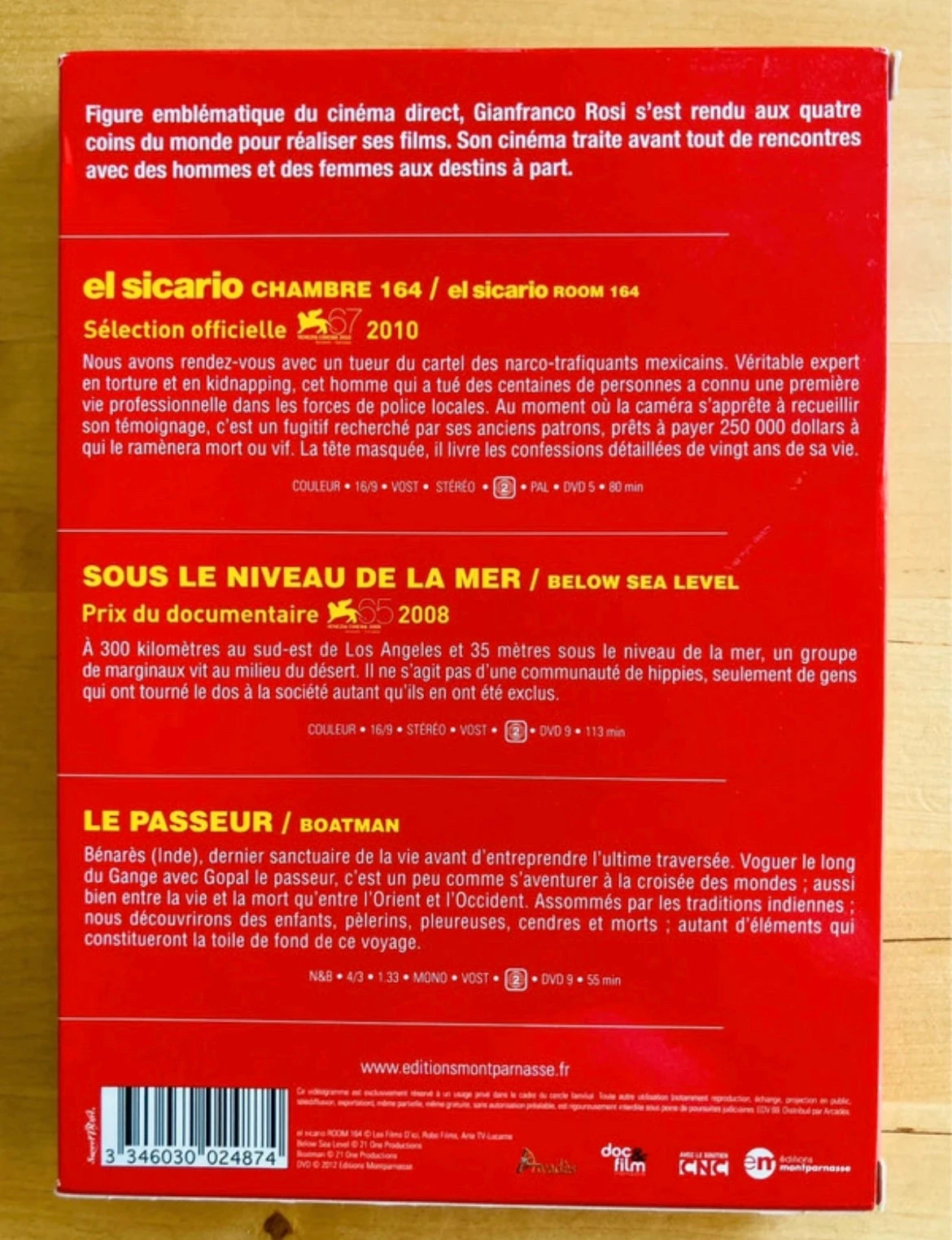 Coffret DVD 3 filmes de Gianfranco Risi. – photo 2